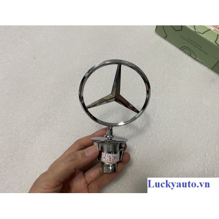 Logo nắp capo Mercedes C200 C250 E250 E300 S550 S600-A2218800086, 2218800086